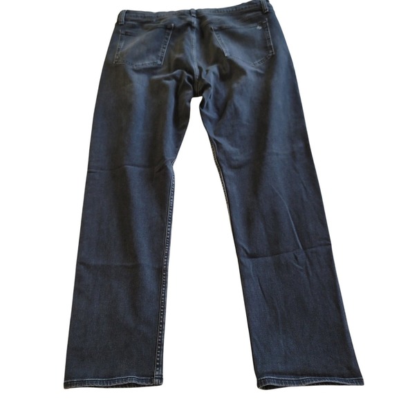 Rag & Bone Fit 2 Slim Mens 36x32 Loopback Denim Jeans Wylie Grey MED21F1223BBWY - Picture 3 of 16